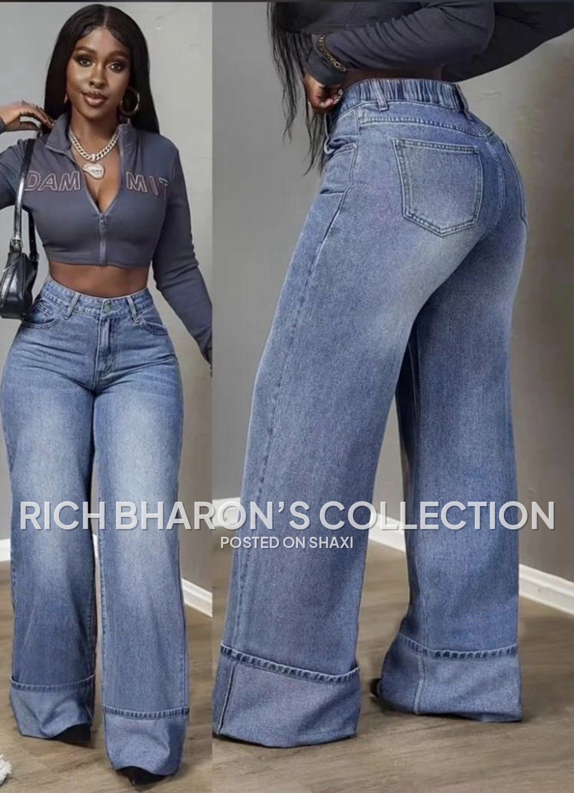 Women baggy jeans photo 1
