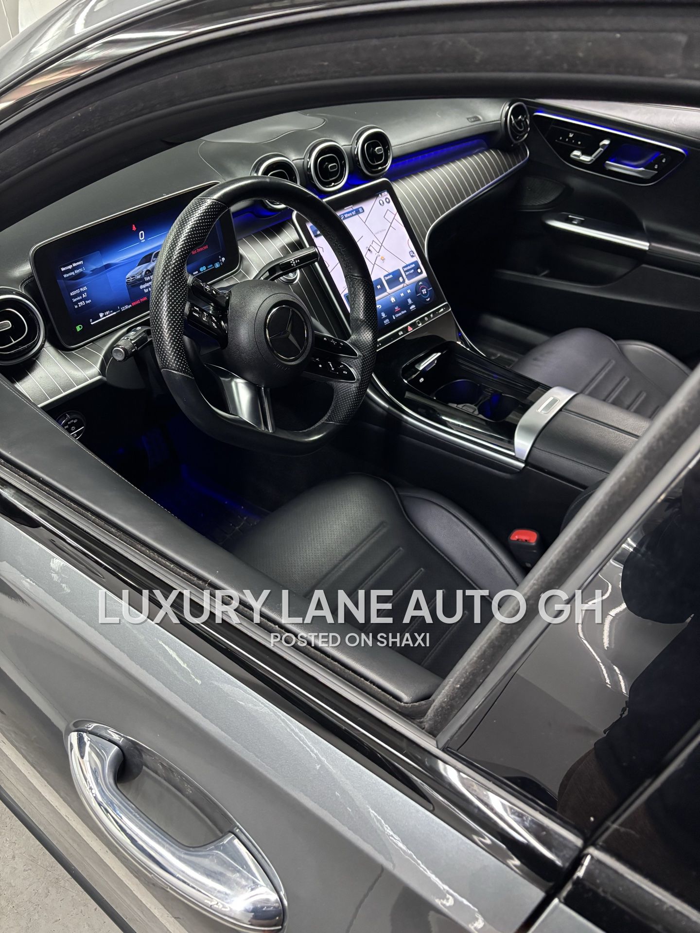 2022 Grey Mercedes Benz C300 4MATIC sports trim photo 5