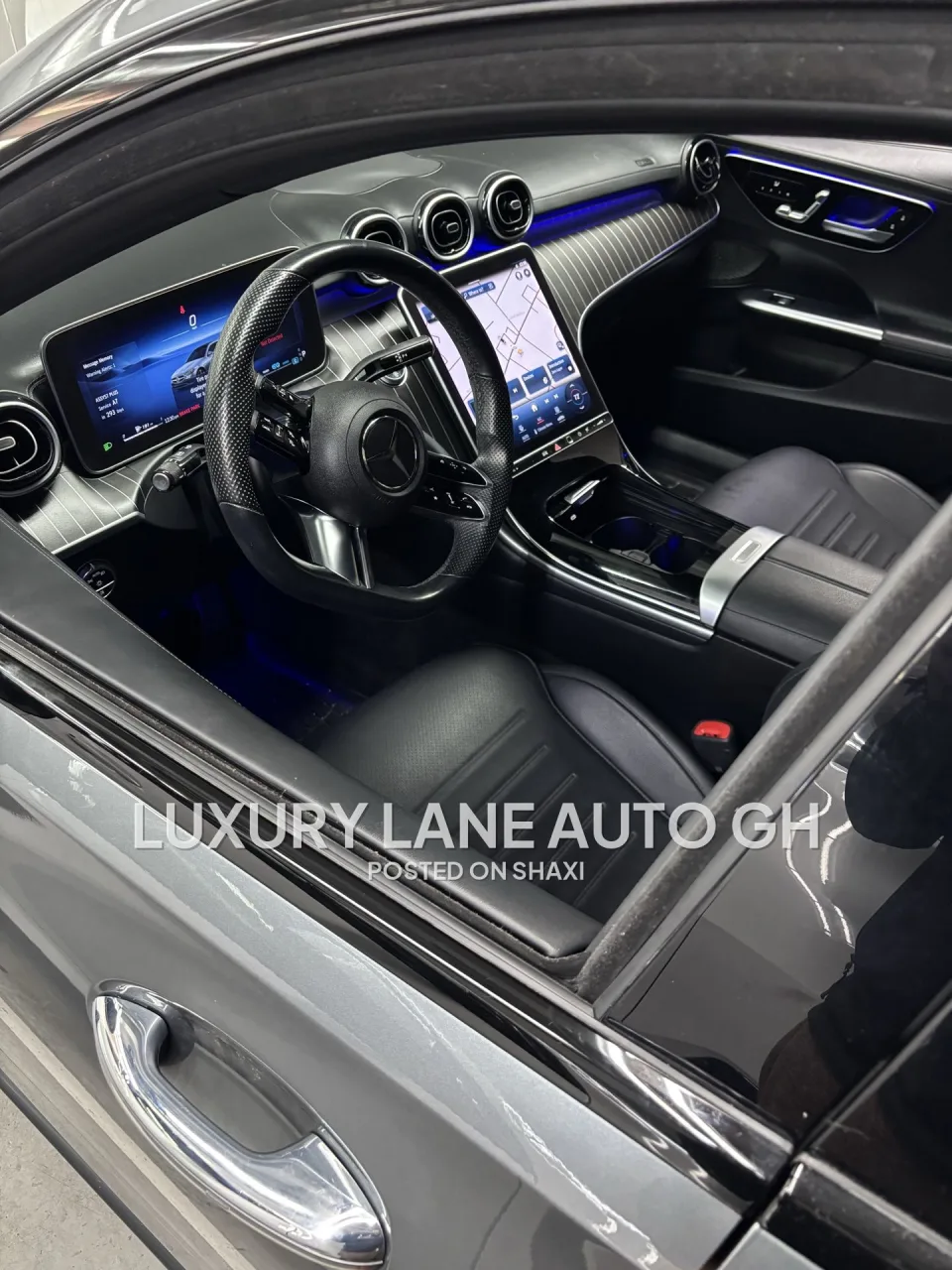 2022 Grey Mercedes Benz C300 4MATIC sports trim photo 5