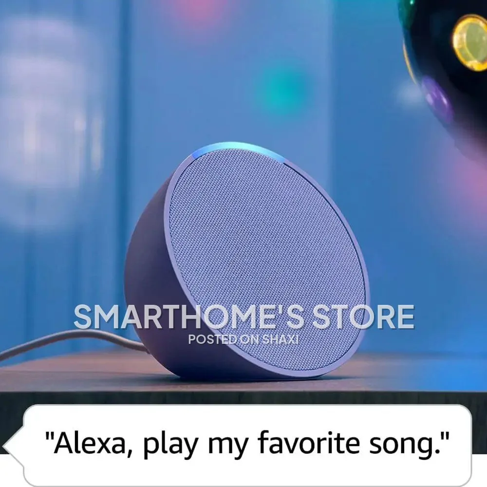 Amazon Echo Pop | Alexa Perfectly Fits Any Space: Bedroom, Living Room, Bathroom, Office, or Compact Areas photo 4