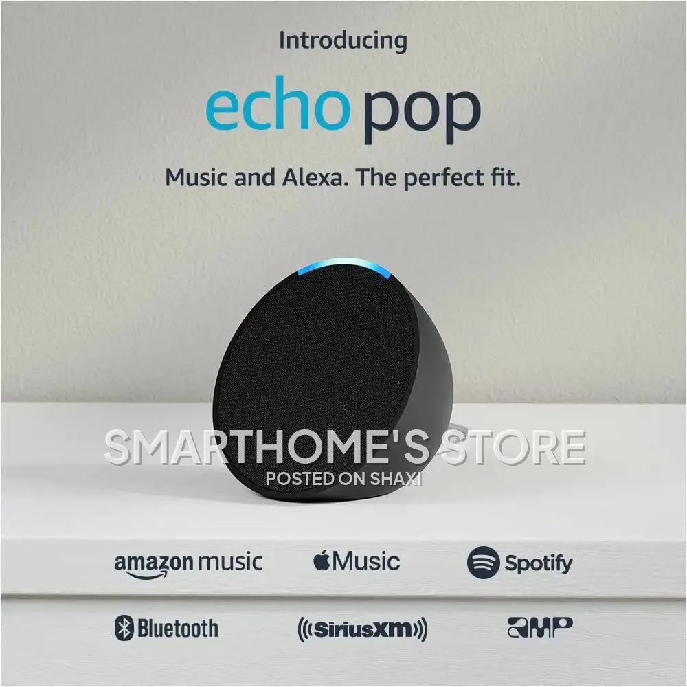 Amazon Echo Pop | Alexa Perfectly Fits Any Space: Bedroom, Living Room, Bathroom, Office, or Compact Areas photo 3
