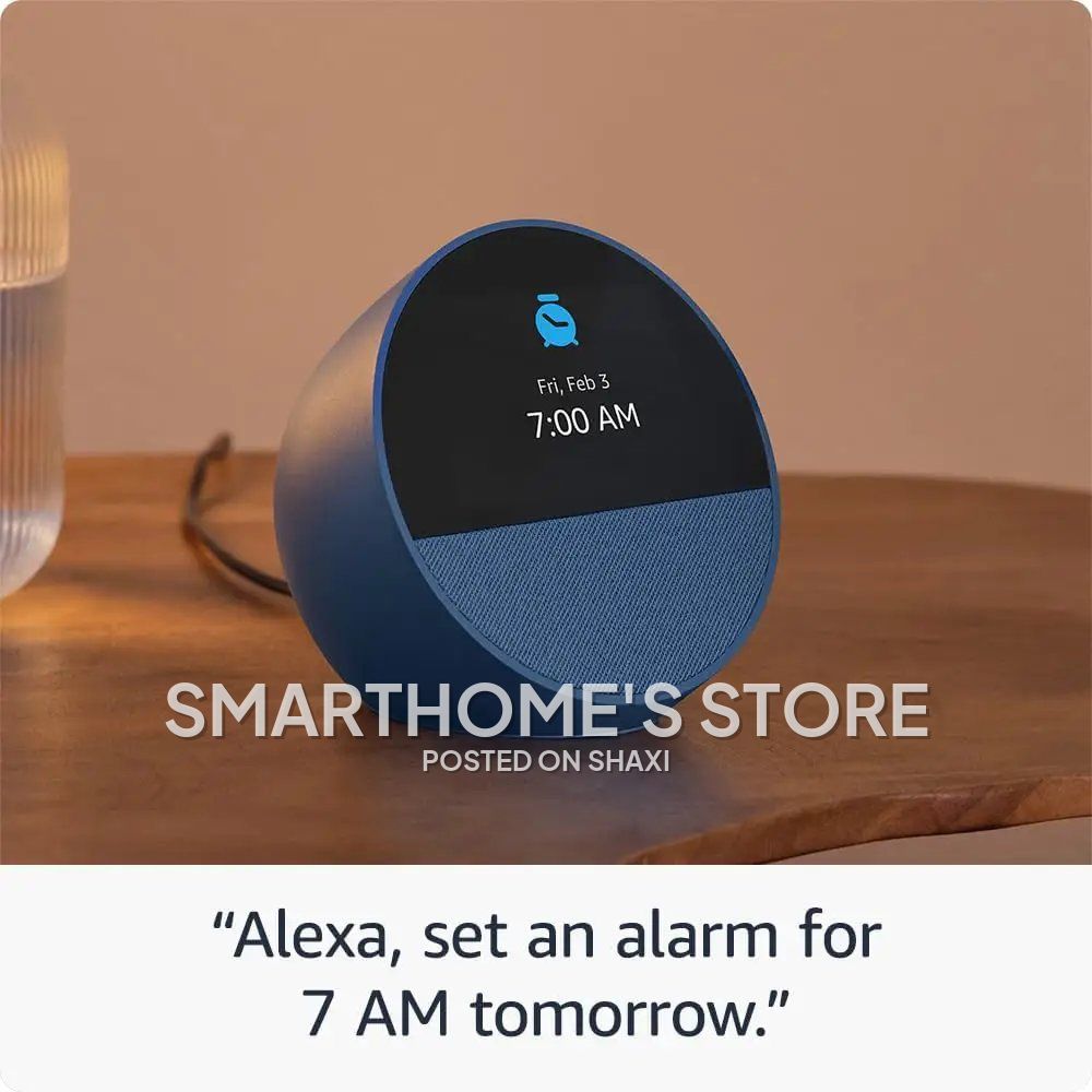 All-New Amazon Echo Spot (2024) – Smart Alarm Clock with Alexa and Vibrant Sound photo 3