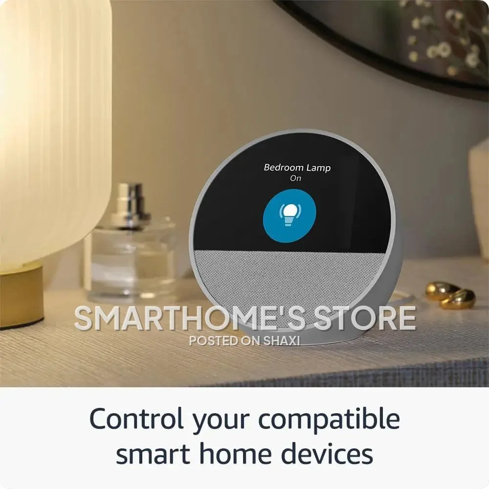 All-New Amazon Echo Spot (2024) – Smart Alarm Clock with Alexa and Vibrant Sound photo 5