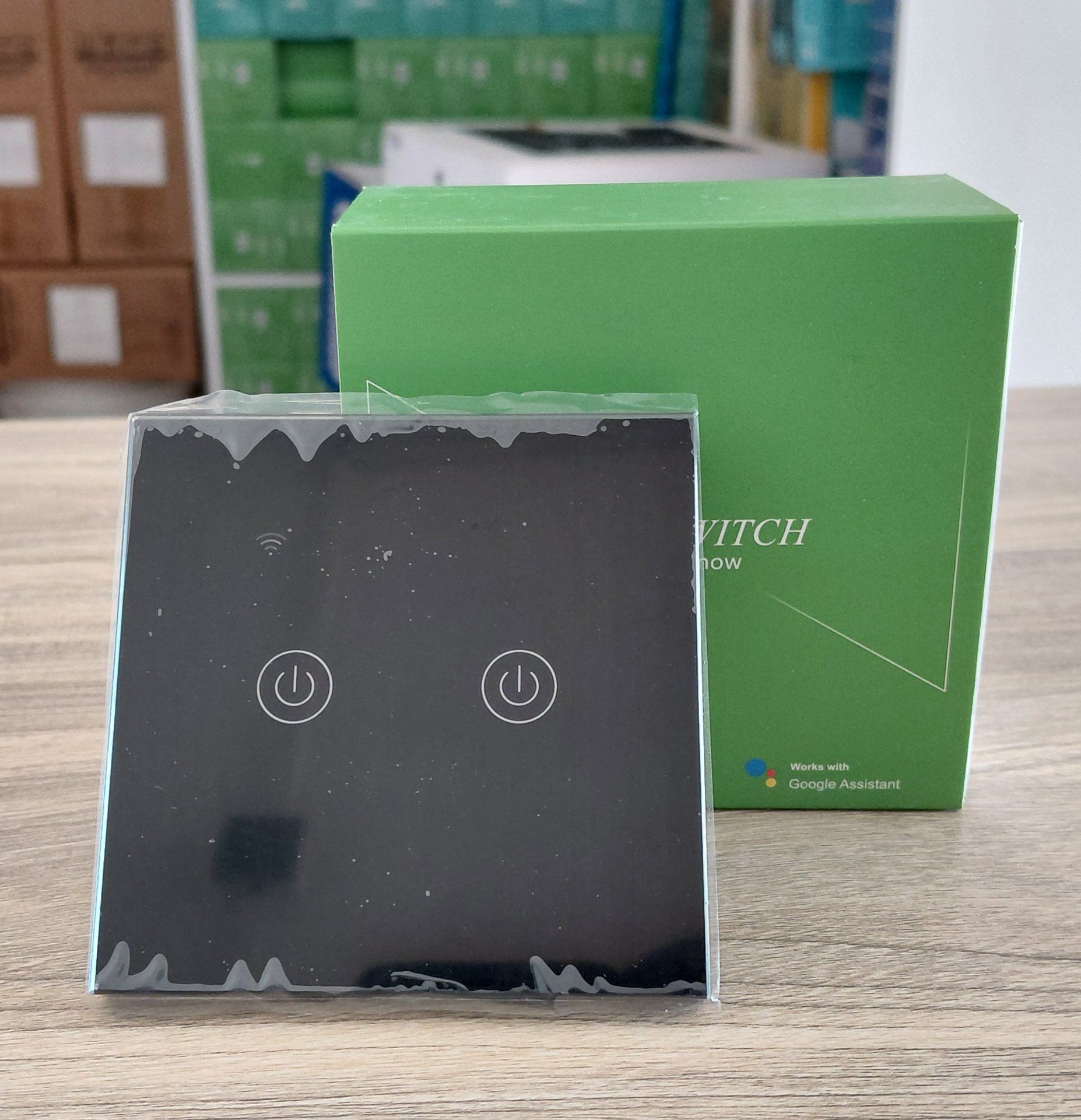 2-Gang Tuya Control Wifi Smart Switch photo 1