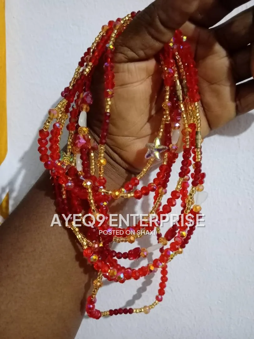 Unisex bracelet made from beads and crystals photo 3