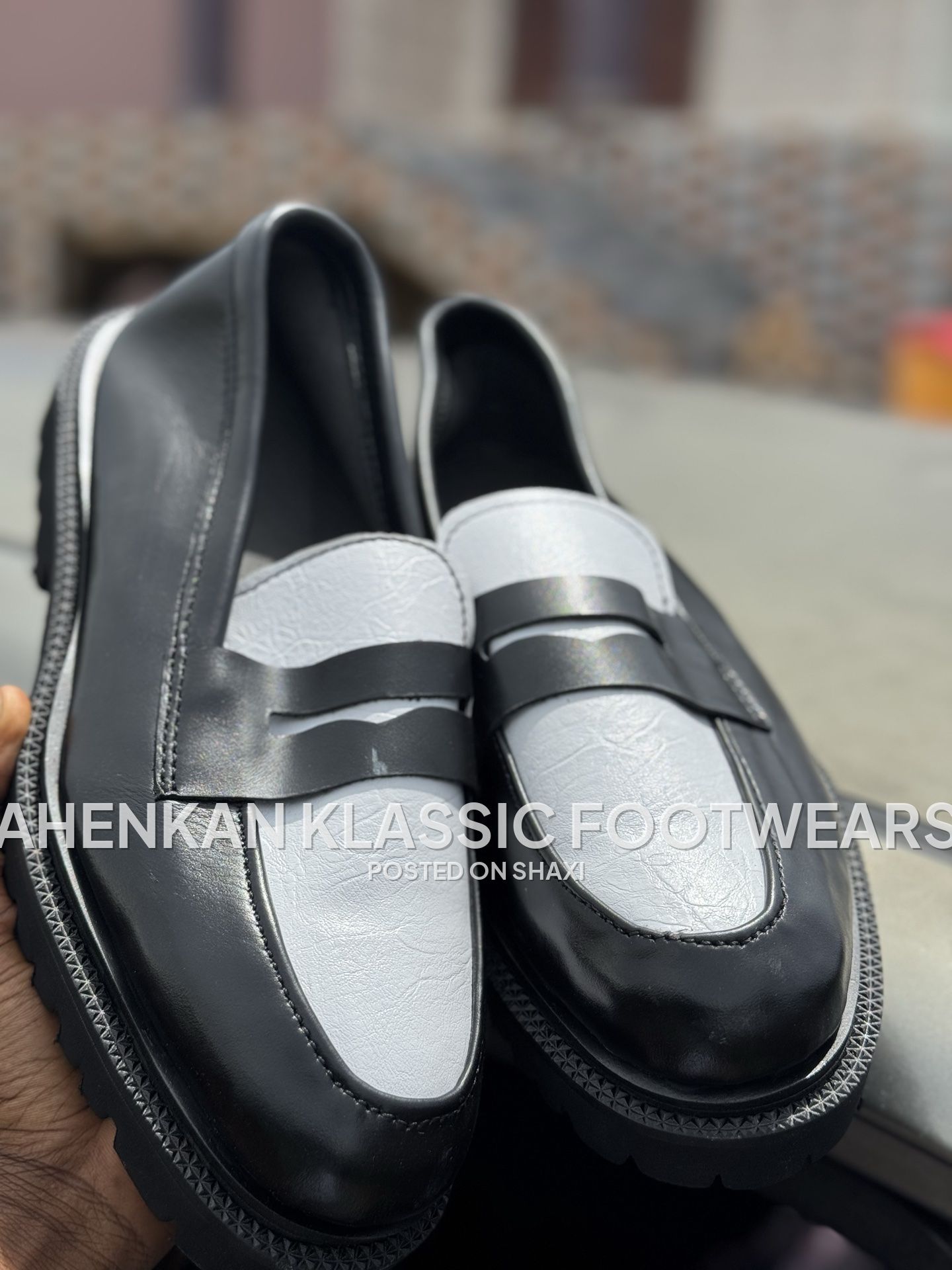 Black and White Loafer photo 3