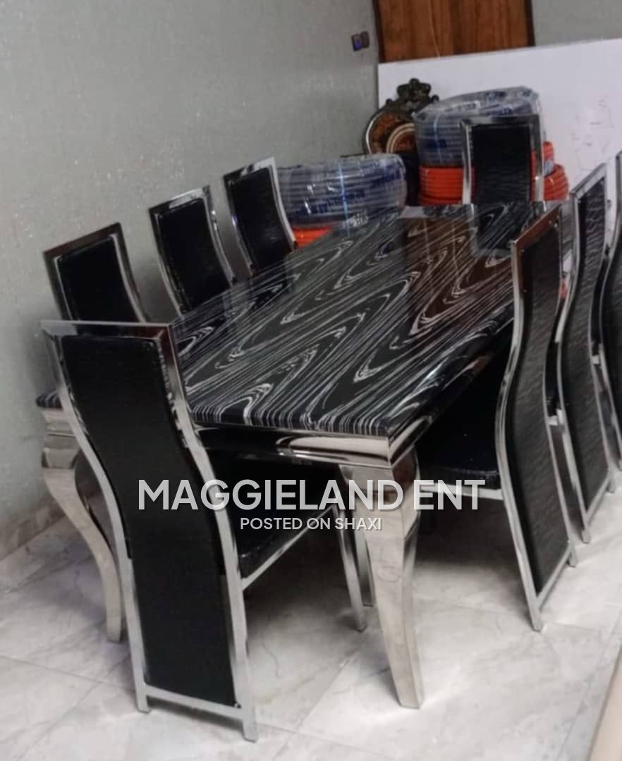 Fine Turkish Marble stone Dinning Table set photo 3