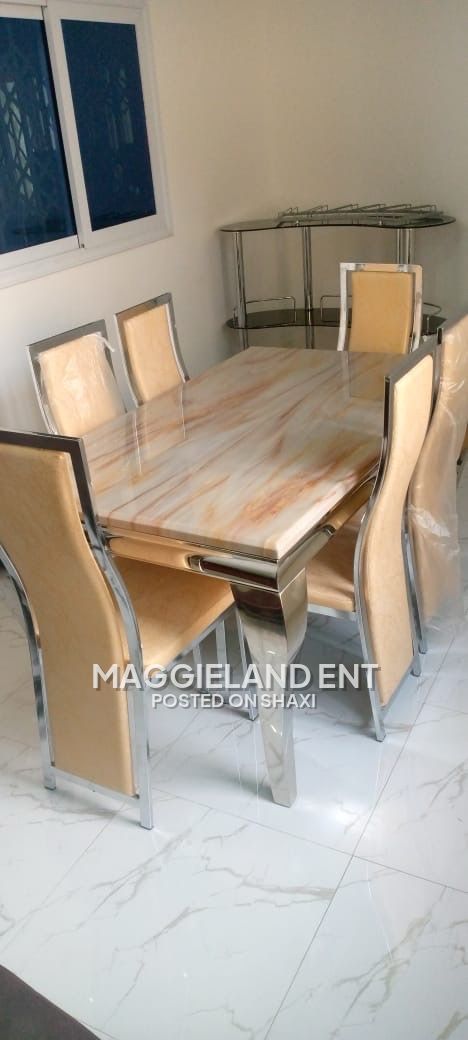 Fine Turkish Marble stone Dinning Table set photo 10