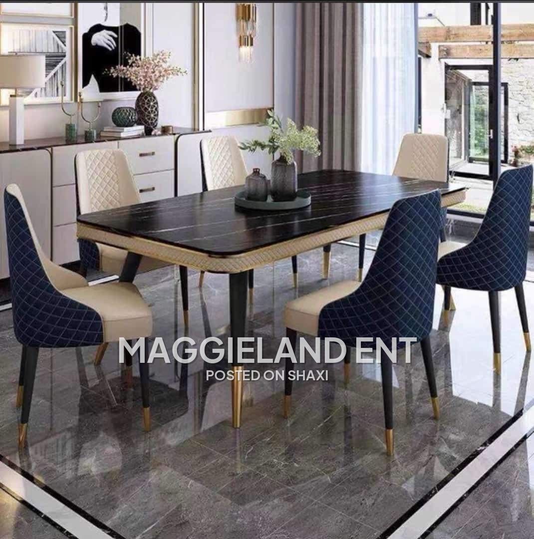 Fine Turkish Marble stone Dinning Table set photo 8