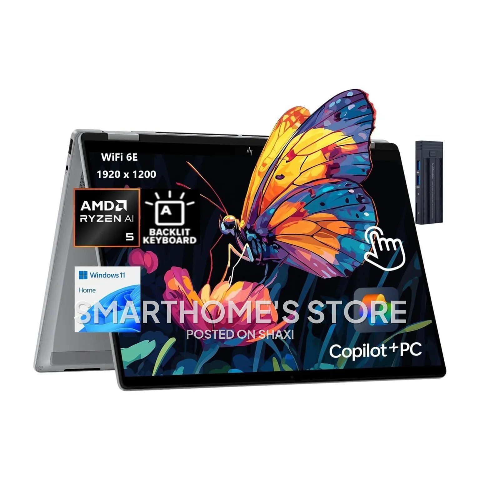 HP OmniBook X Flip 2-in-1 16 inch Touch-Screen Laptop - product image 4 HP OmniBook X Flip 2-in-1 16 inch Touch-Screen Laptop - product image 5 HP OmniBook X Flip 2-in-1 16 inch Touch-Screen Laptop - photo 1