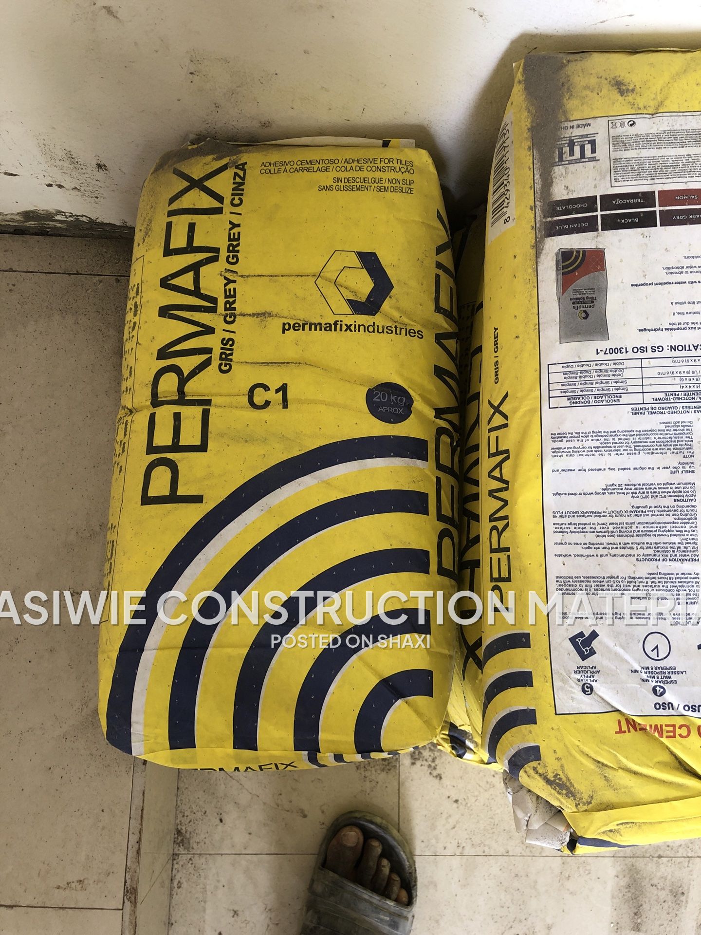Permafix tile cement photo 1