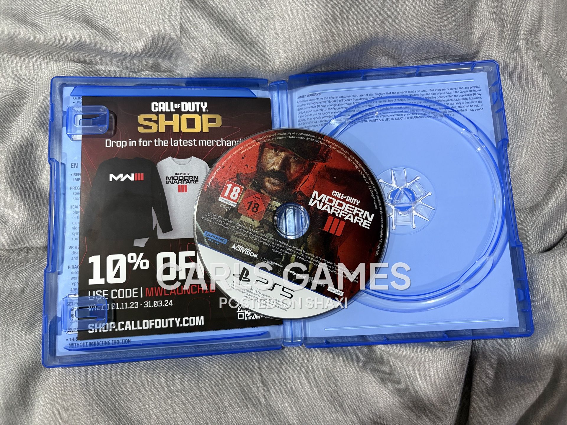 PS5 Games – FC 24, FIFA 23 & MWIII photo 3