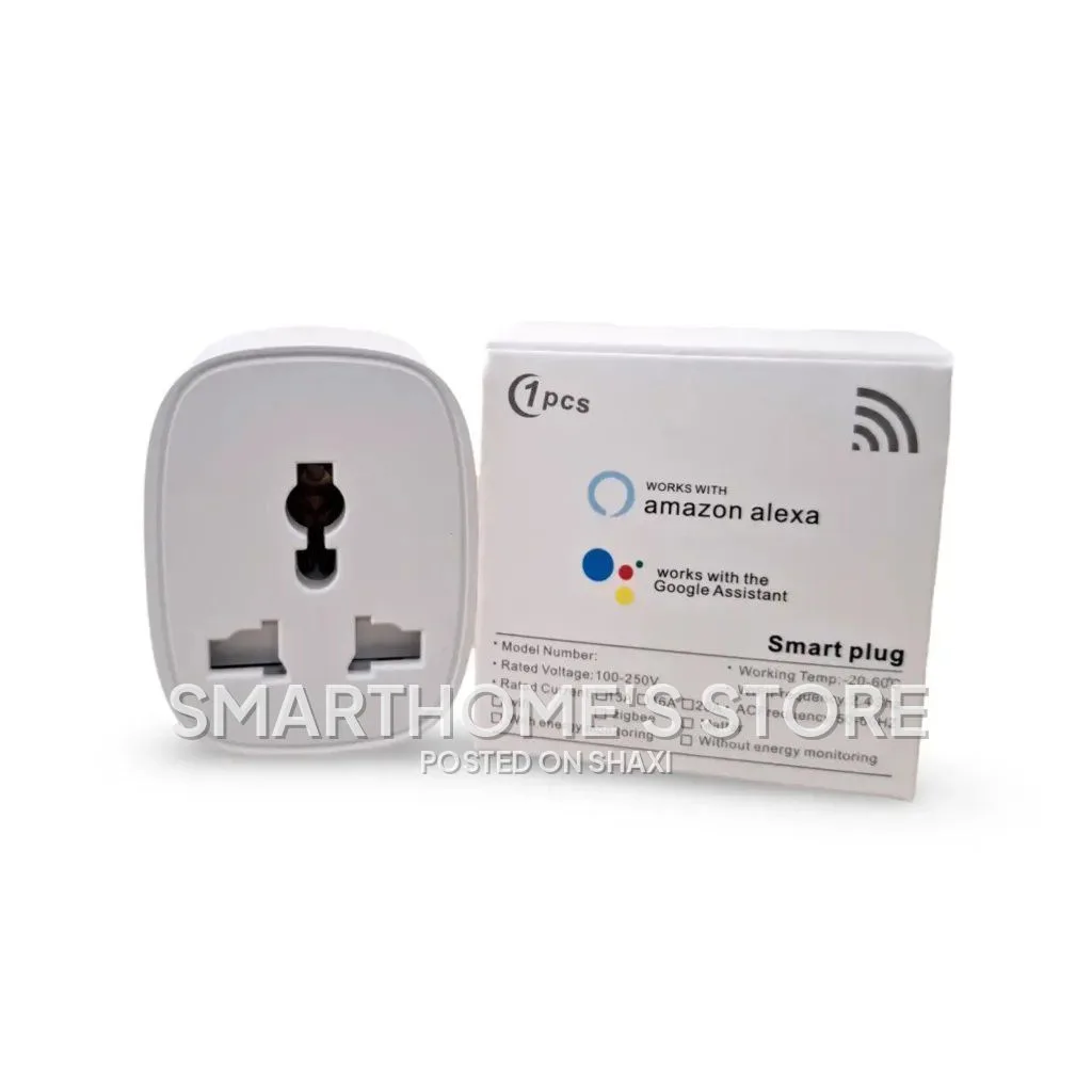 Tuya Smart Wi-Fi Plug with Energy Monitoring, Timer, and Voice Control – 16A Compatible with Alexa & Google Home photo 4