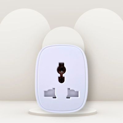 Tuya Smart Wi-Fi Plug with Energy Monitoring, Timer, and Voice Control – 16A Compatible with Alexa & Google Home