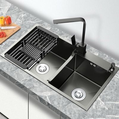Black Dounble Kitchen Sink