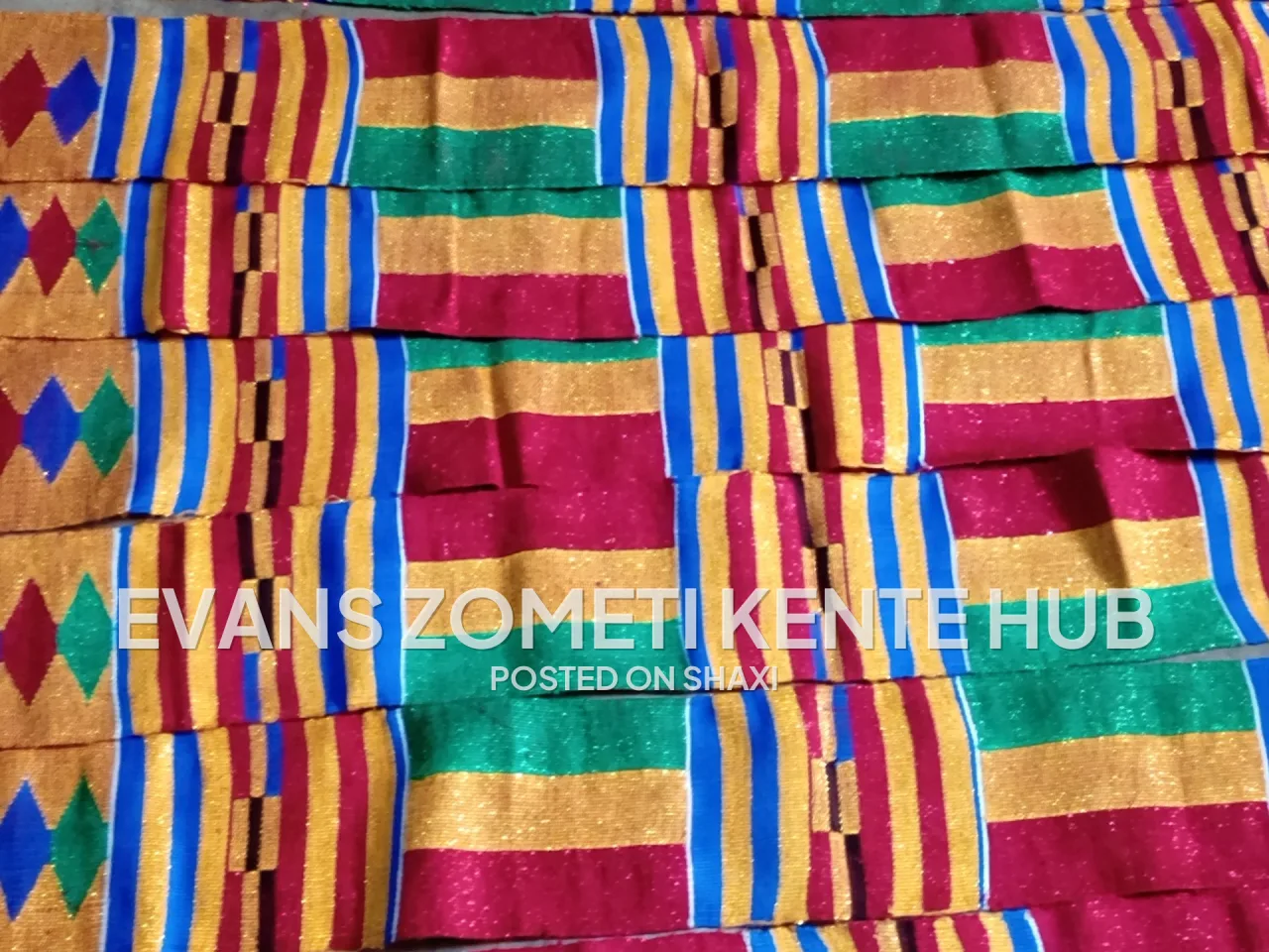 Evans Zometi kente hub photo 5