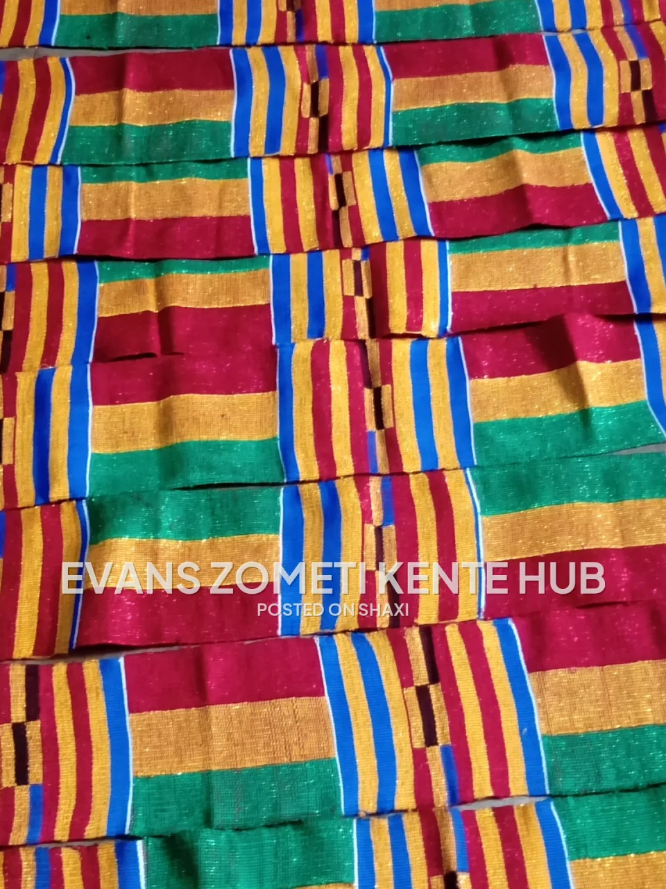 Evans Zometi kente hub photo 2