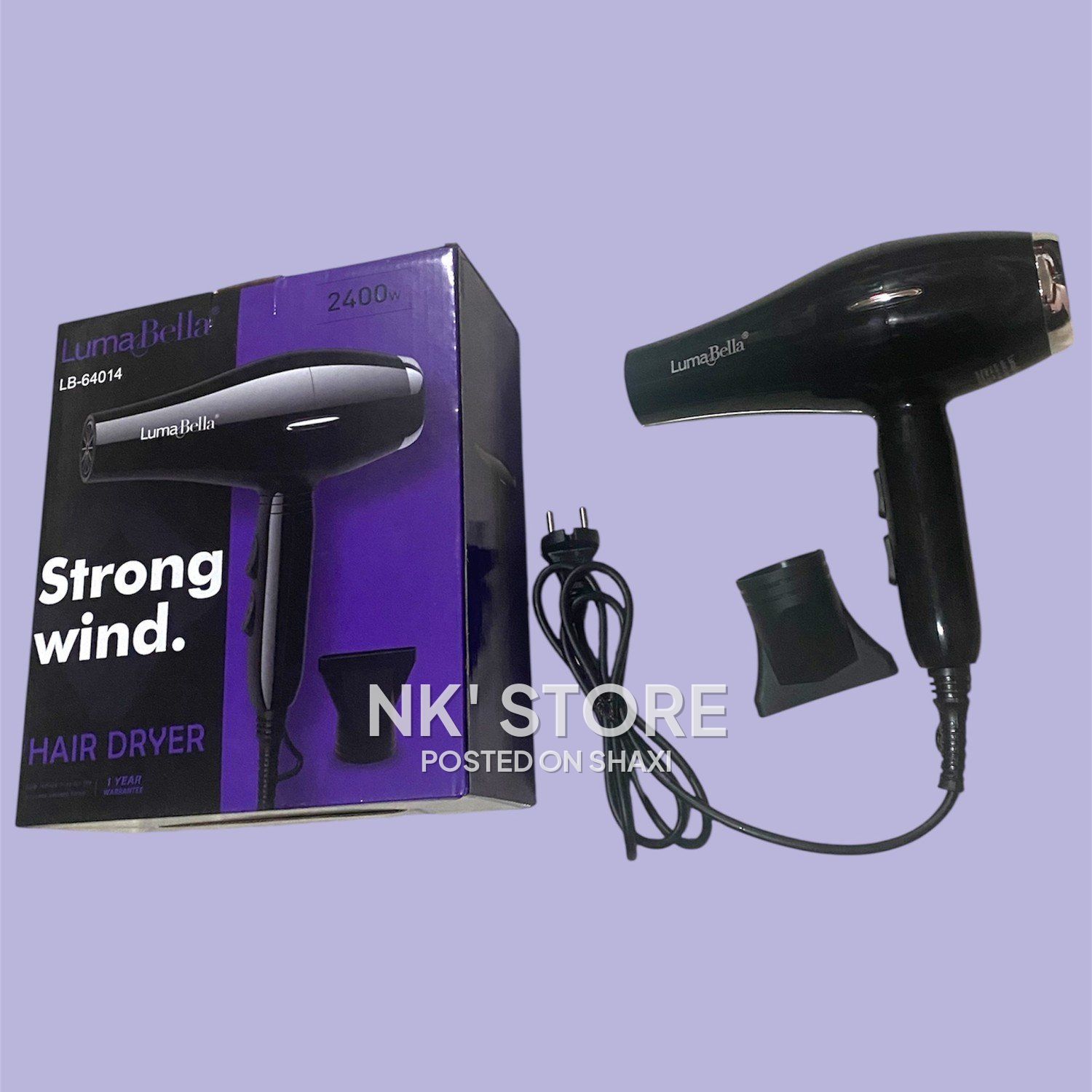 LumaBella Professional Hair Dryer – 2400W '195157 photo 1