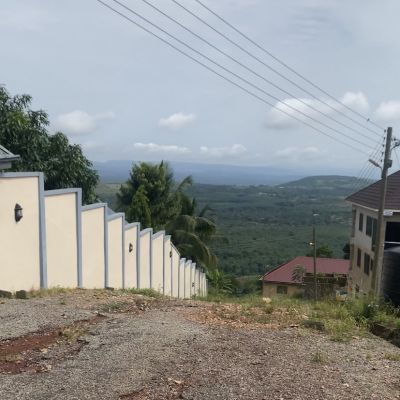 10 Acres Mountain top land around Safari Valley Eco Park-Adukrom,Eastern Region