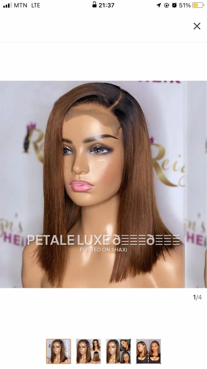 Frontal wig synthetic photo 2
