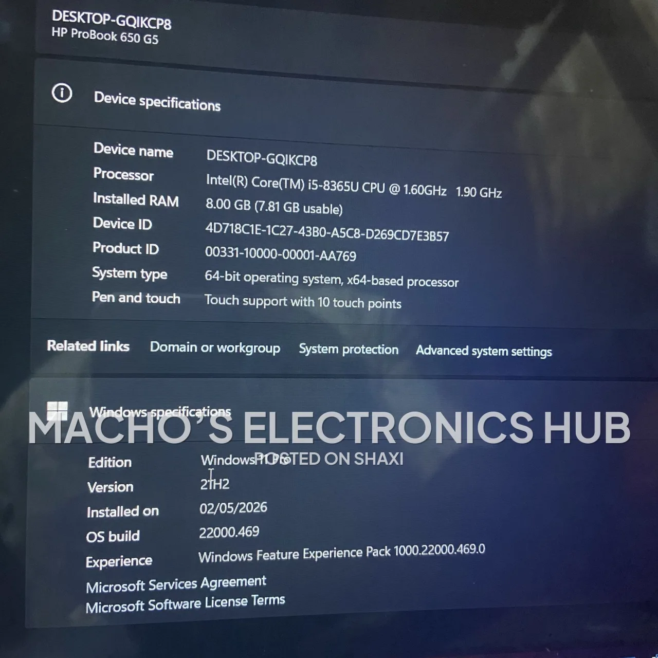 HP ProBook 650 G5 photo 3
