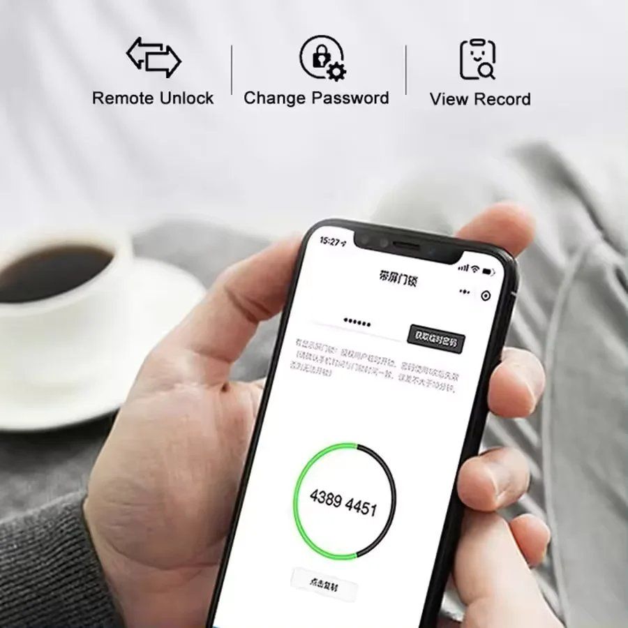 Tuya Smart Fingerprint Door Lock With Keypad photo 4
