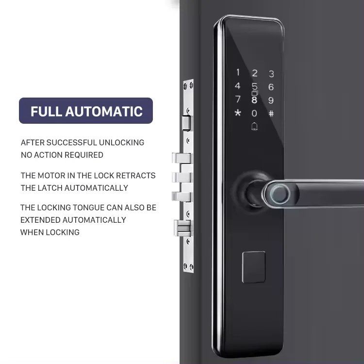 Tuya Smart Fingerprint Door Lock With Keypad photo 3
