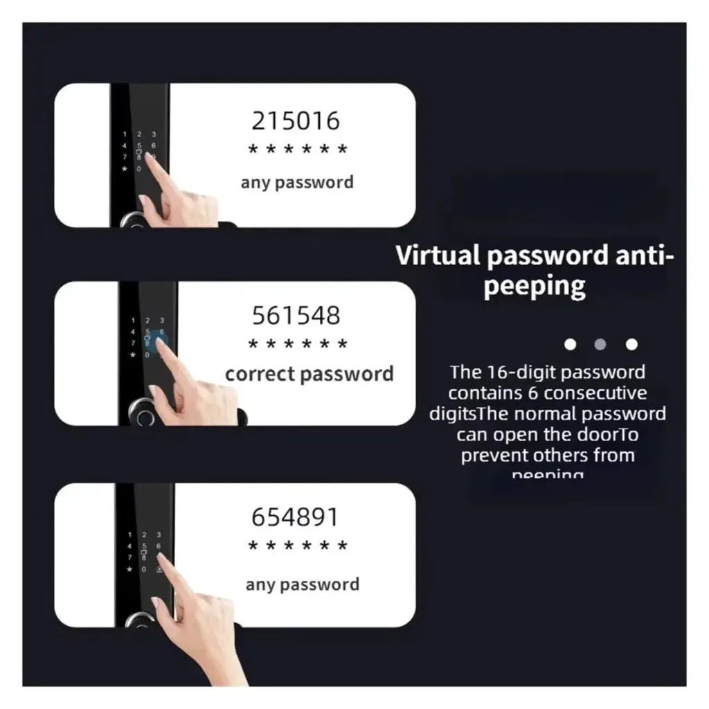 Tuya Smart Fingerprint Door Lock With Keypad photo 6