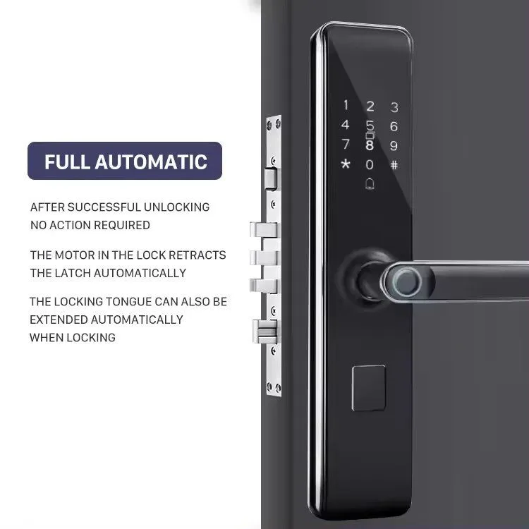 Tuya Smart Fingerprint Door Lock With Keypad photo 3