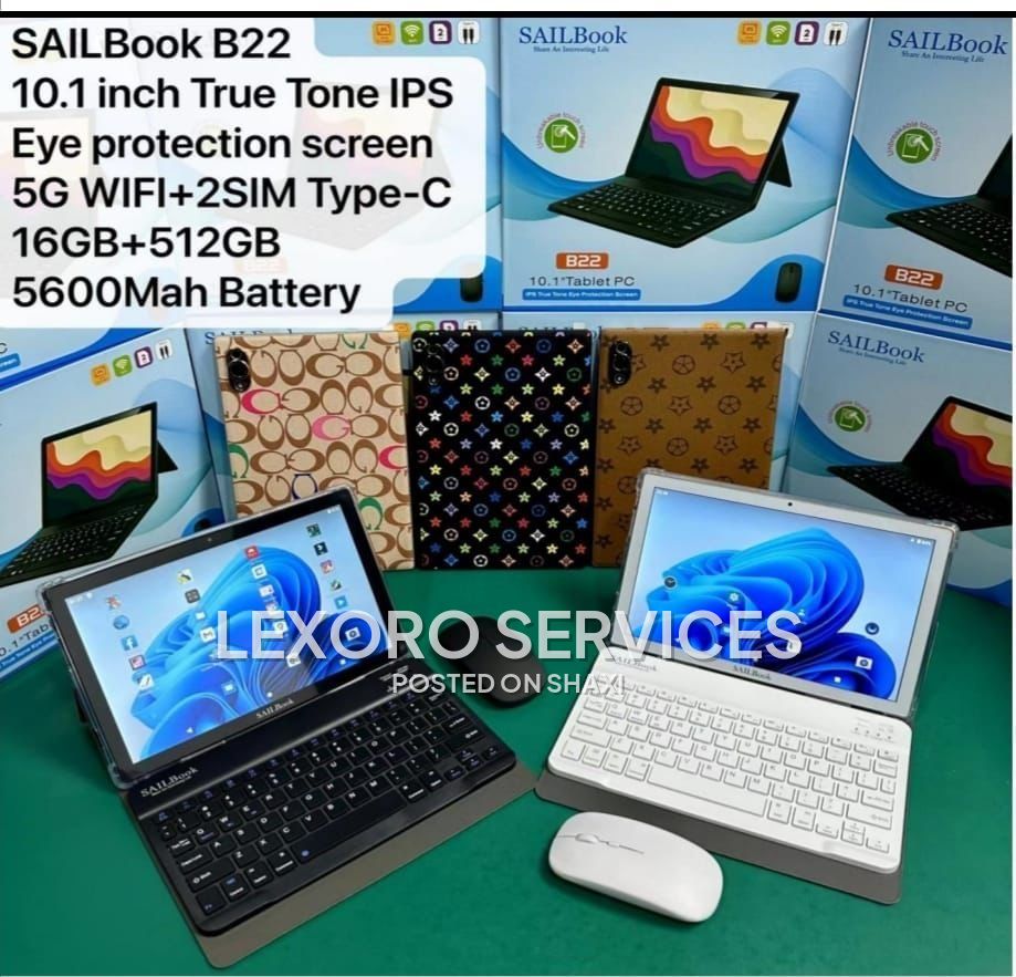 Sail air B22 adult tablet with mouse,2 sim slot and keyboard photo 1
