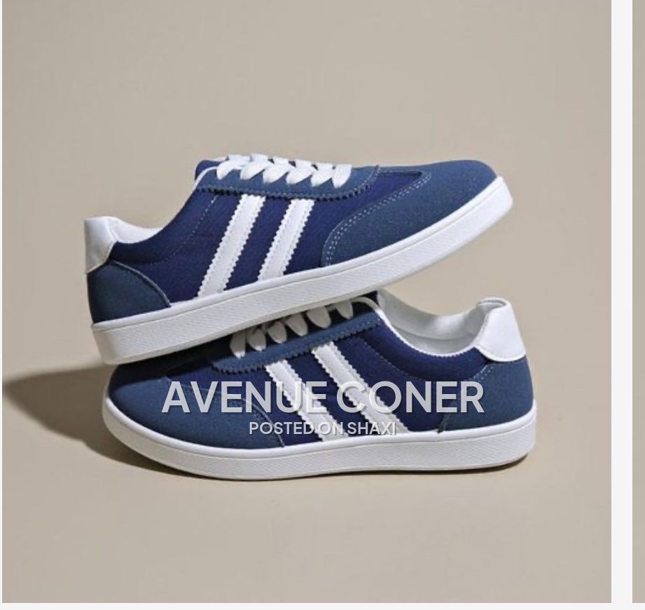 Ladies Classic Sneakers Casual Lightweigt Running Sport Shoes - Blue photo 2