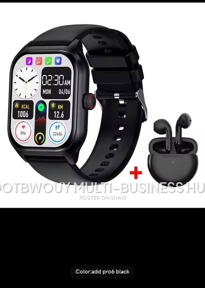 Lemfo LT10 Smartwatch+ Pro6 Earbud photo 1