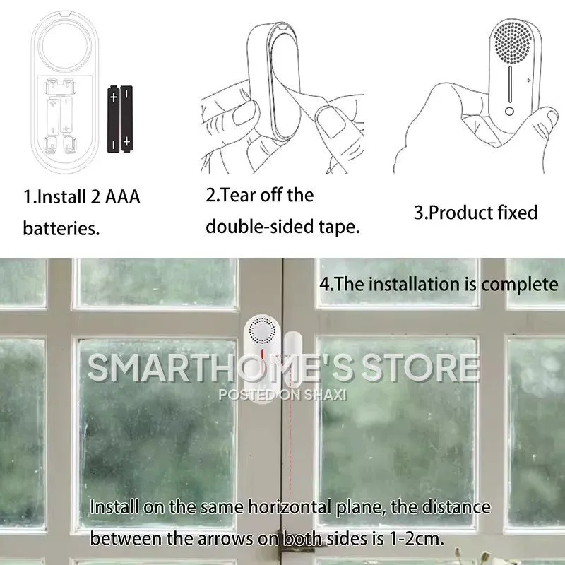 Door and Window Alarm Sensor photo 3