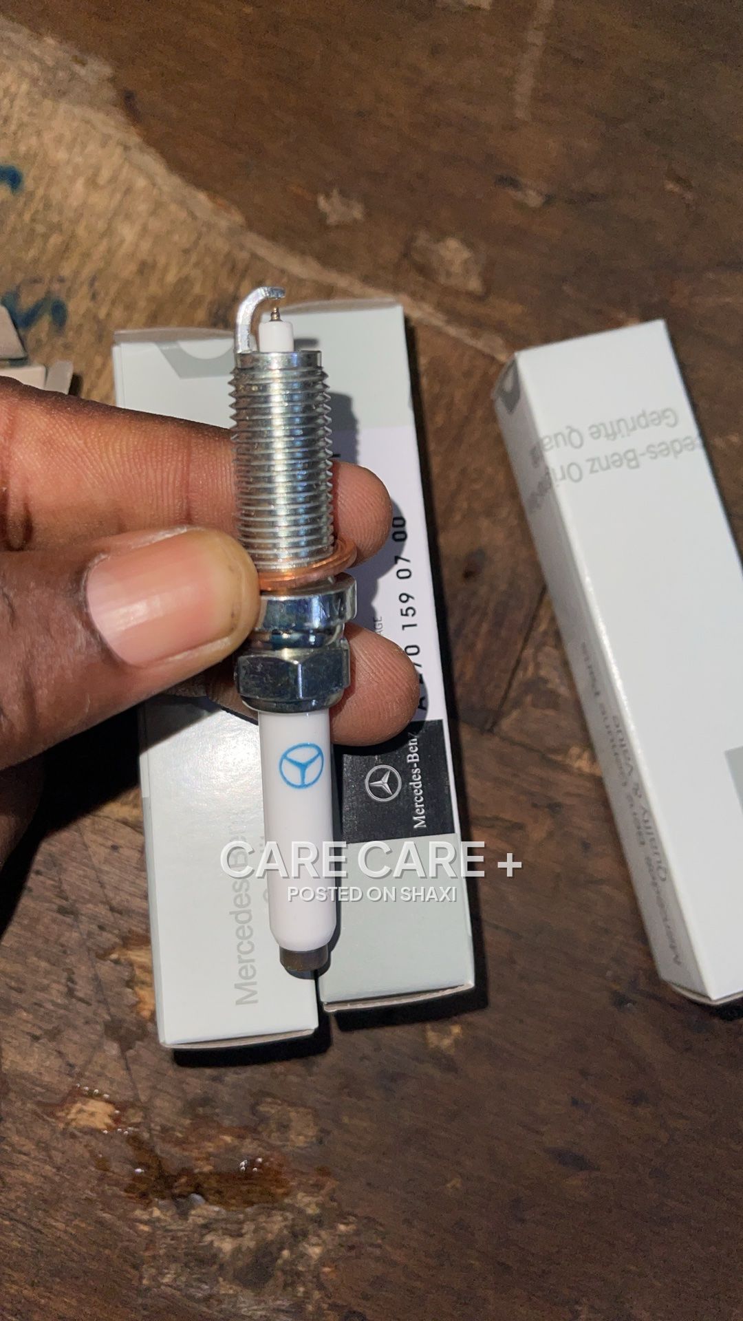 Original OEM spark plugs for Benz photo 2