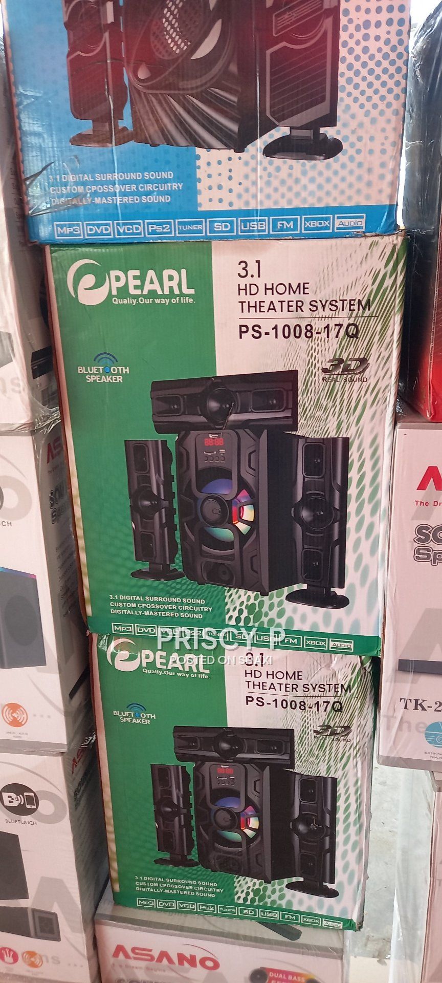 Pearl 3.1 channel speakers photo 1