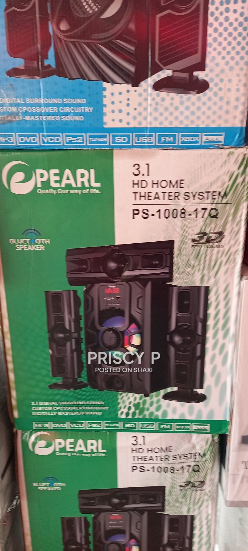 Pearl 3.1 channel speakers photo 2