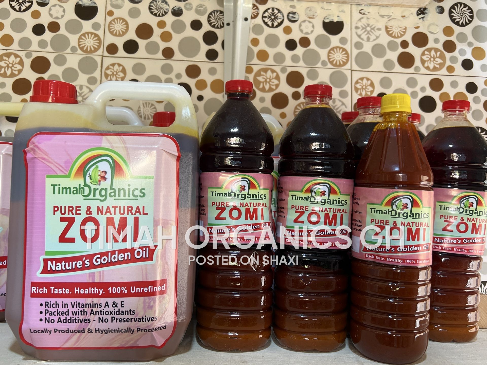 Authentic Dzomi (Palm Oil) – Fresh & Unadulterated – Timah Organics GH photo 3
