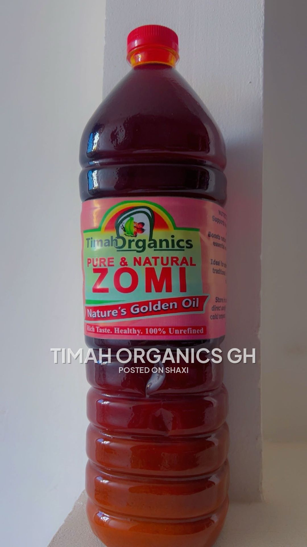Authentic Dzomi (Palm Oil) – Fresh & Unadulterated – Timah Organics GH photo 4