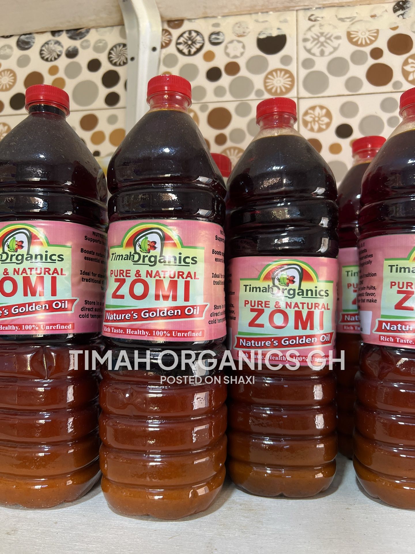 Authentic Dzomi (Palm Oil) – Fresh & Unadulterated – Timah Organics GH photo 1