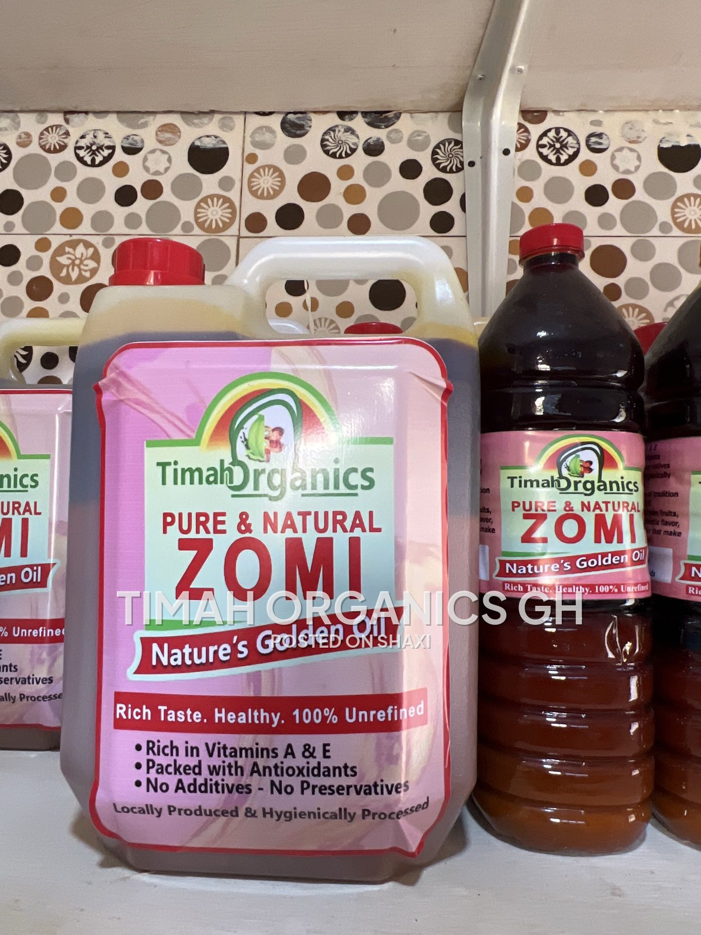 Authentic Dzomi (Palm Oil) – Fresh & Unadulterated – Timah Organics GH photo 2