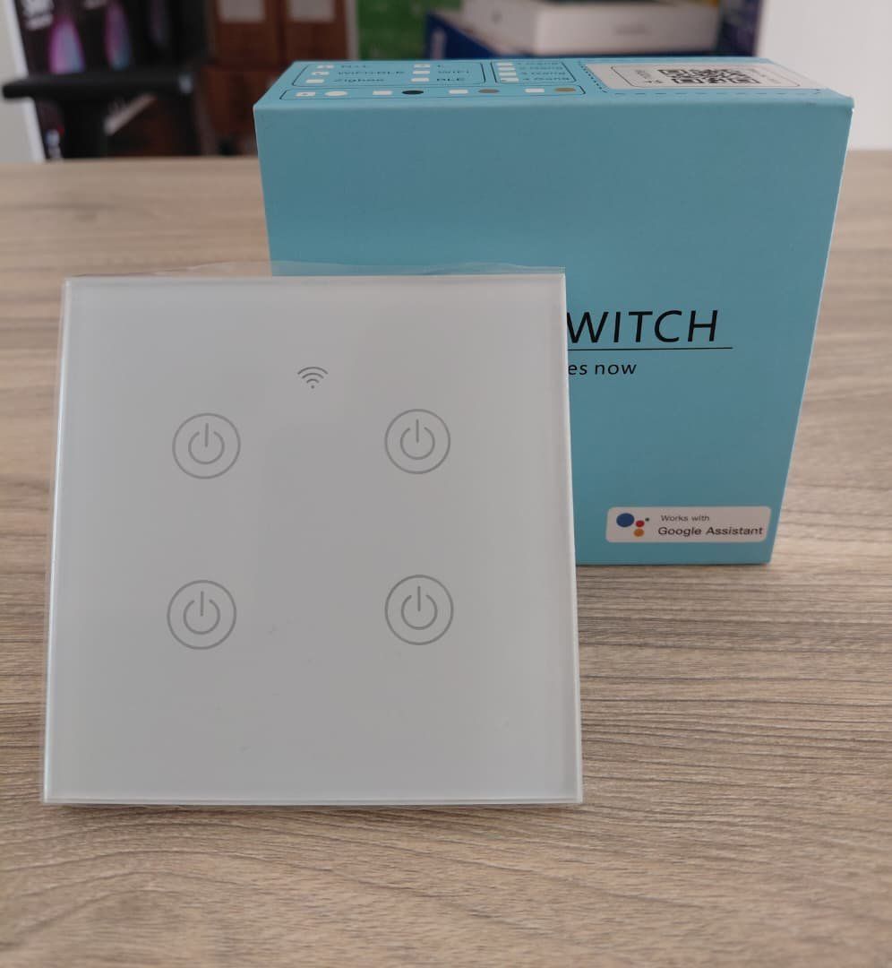 4-Gang Tuya Control Wifi Smart Switch, No Neutral photo 2