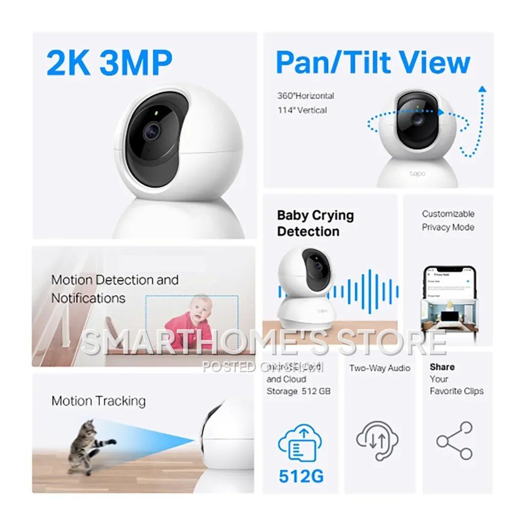 Tapo C210 Pan/Tilt Home Security Wi-Fi Camera photo 4