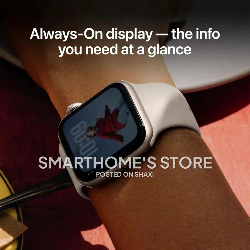 Apple Watch SE 3 [GPS 40mm] Smartwatch with Starlight Aluminum Case with Starlight Sport Band photo 4