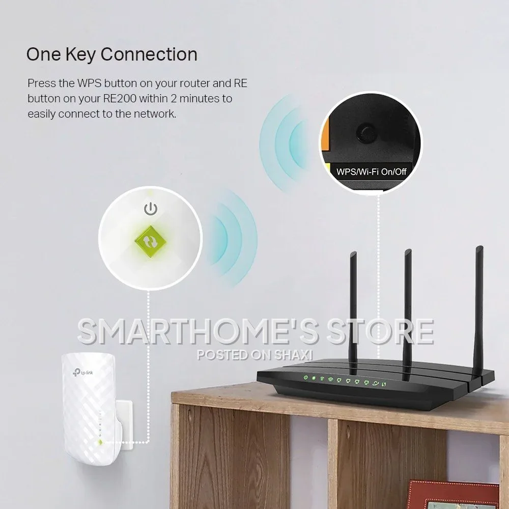 AC750 Mesh Wi-Fi Range Extender (RE200) photo 6