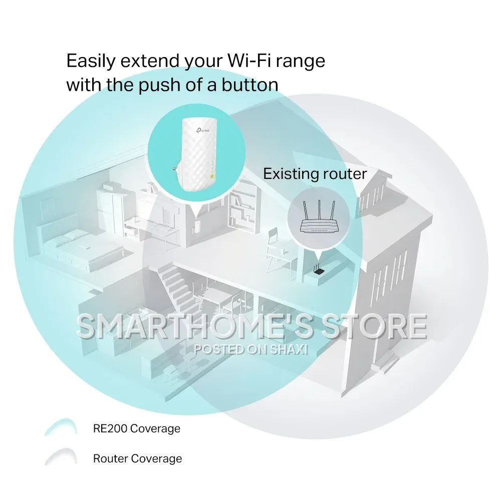 AC750 Mesh Wi-Fi Range Extender (RE200) photo 7