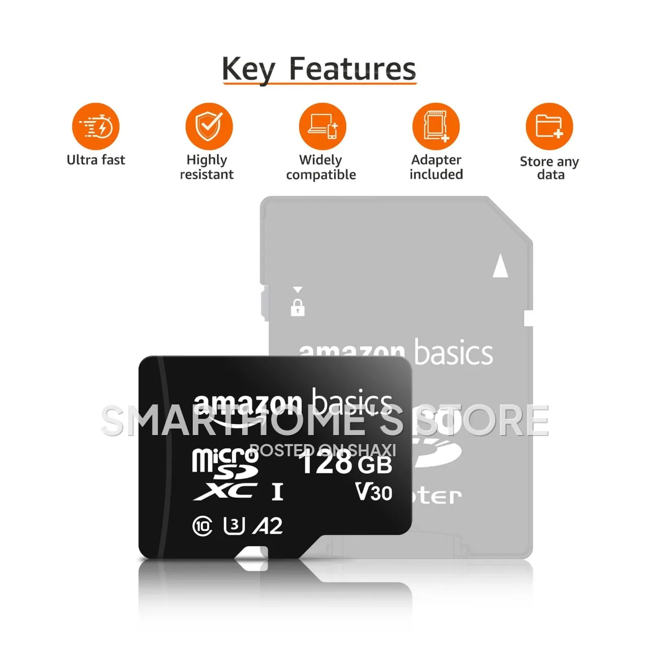 Amazon Basics Micro Sdxc Memory Card 128gb photo 4