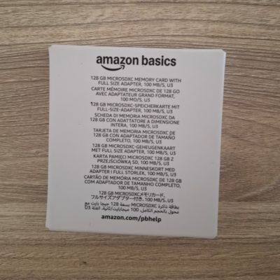 Amazon Basics Micro Sdxc Memory Card 128gb