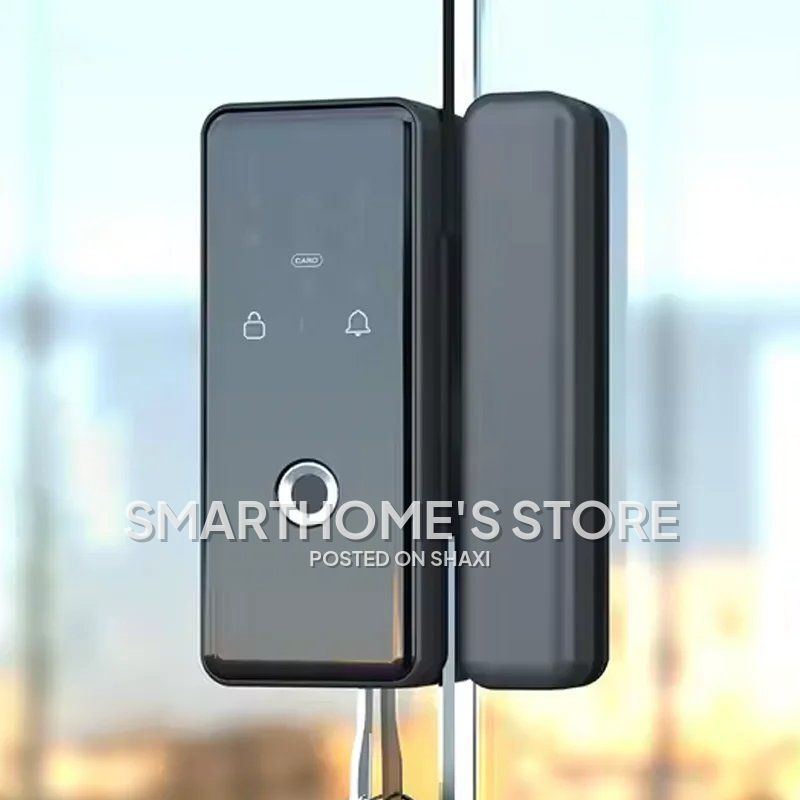 SmartGuard Elite: Tuya-Powered Fingerprint Smart Lock for Frameless Glass Doors photo 2