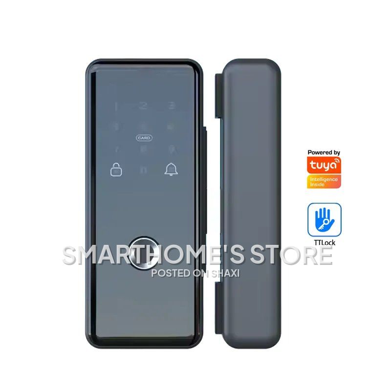 SmartGuard Elite: Tuya-Powered Fingerprint Smart Lock for Frameless Glass Doors photo 1
