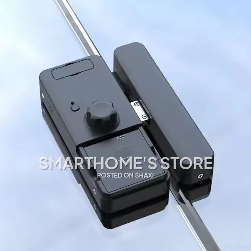 SmartGuard Elite: Tuya-Powered Fingerprint Smart Lock for Frameless Glass Doors photo 3